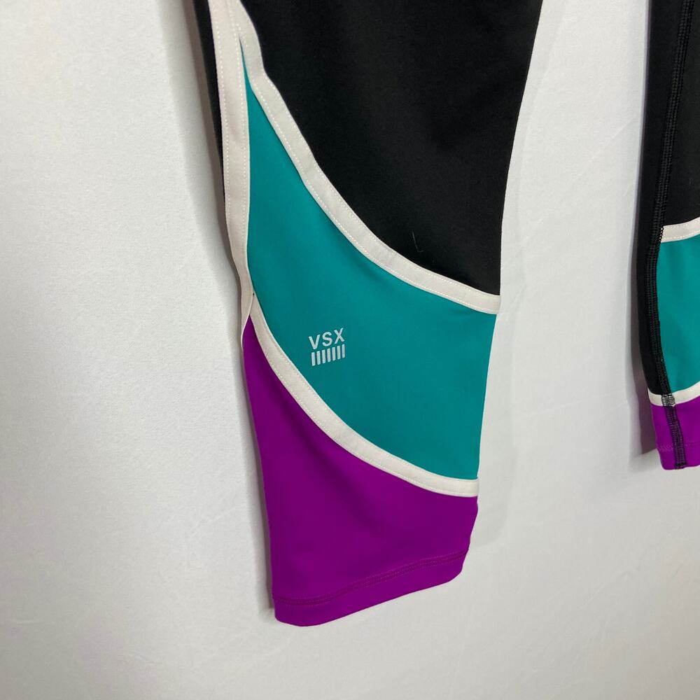 VSX Victoria's Secret Sport Black, Blue & Purple Leggings Size Small - Picture 4 of 5